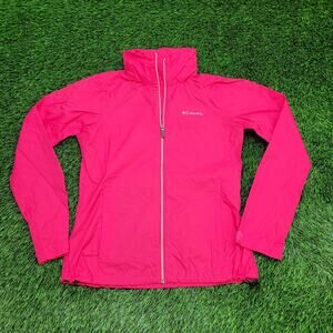 Columbia Jacket Womens Small 19x24 Baggy Pink